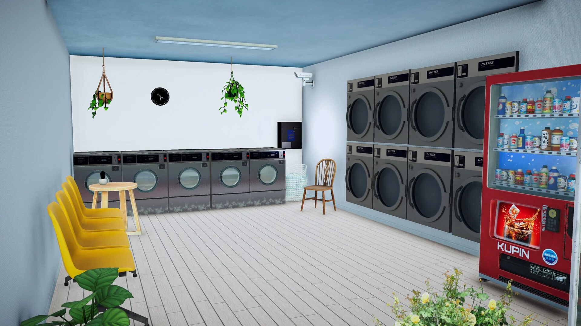 Изображение игры: Laundromat Simulator