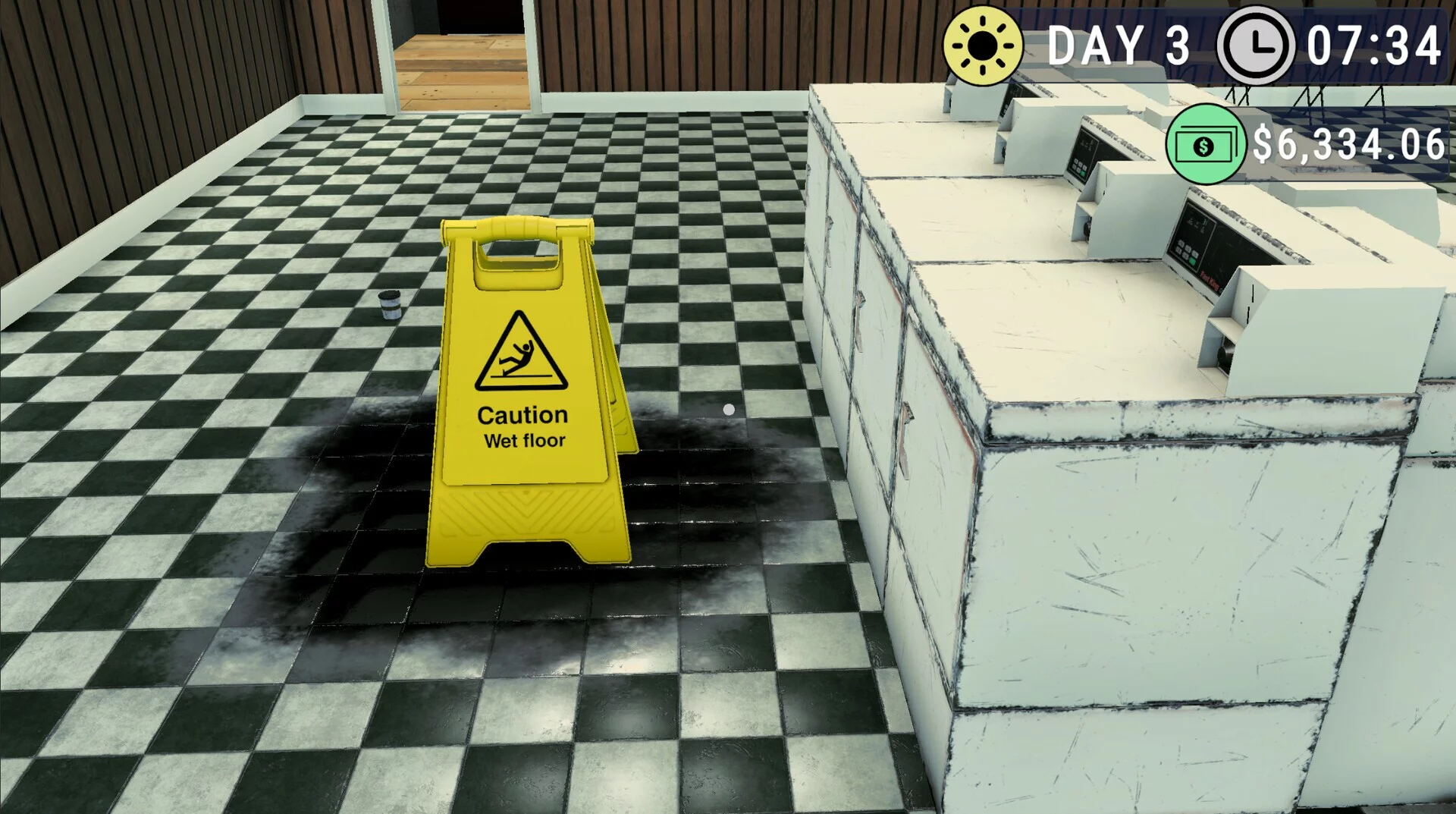 Изображение игры: Laundromat Simulator