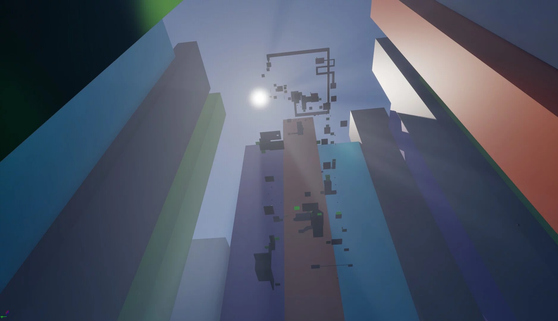 Изображение игры: fall platform