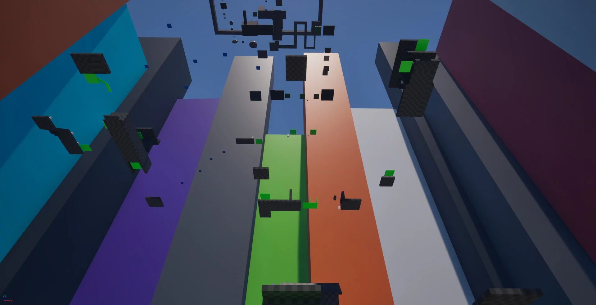 Изображение игры: fall platform