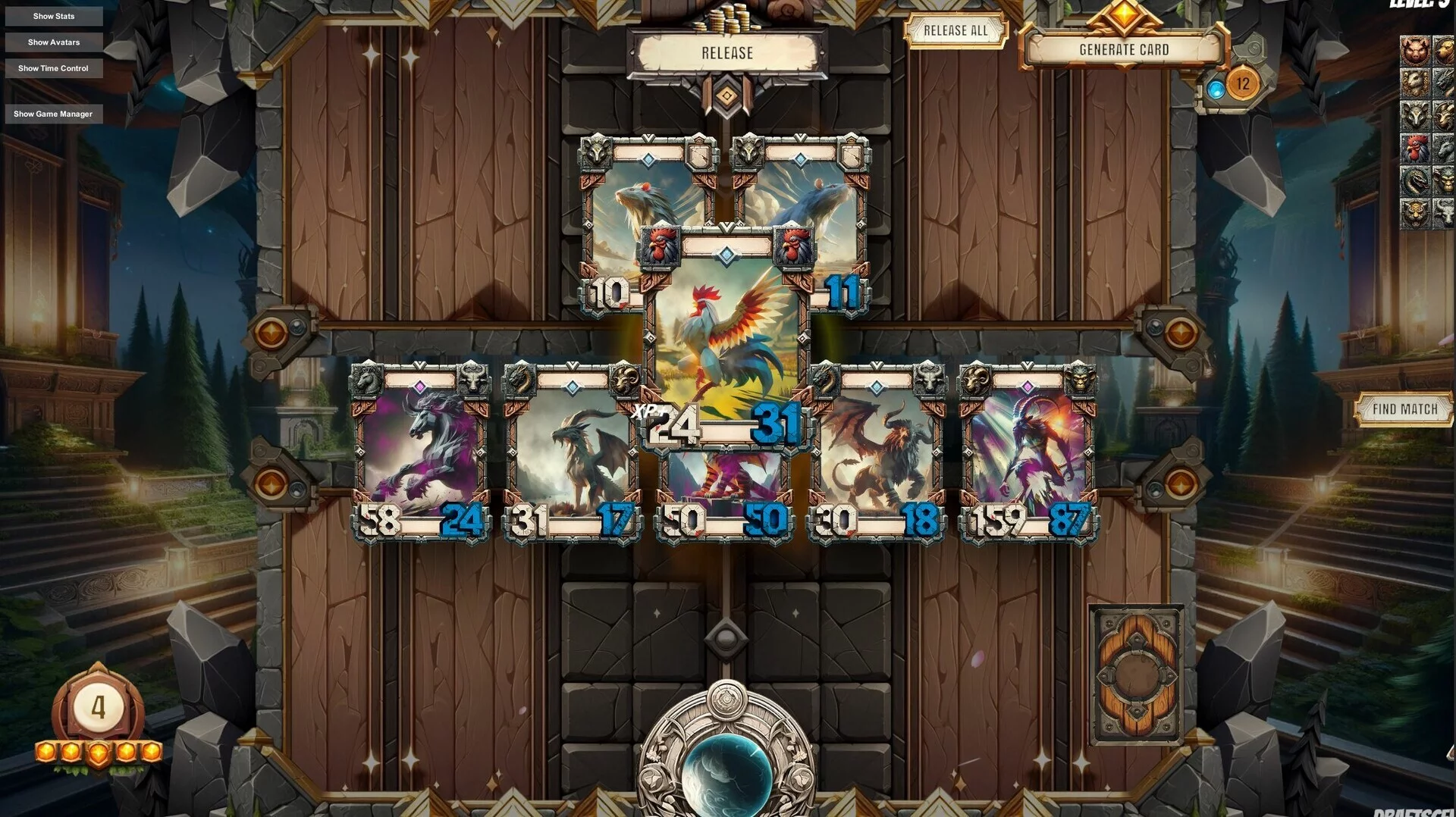 Изображение игры: BattleCards Saga