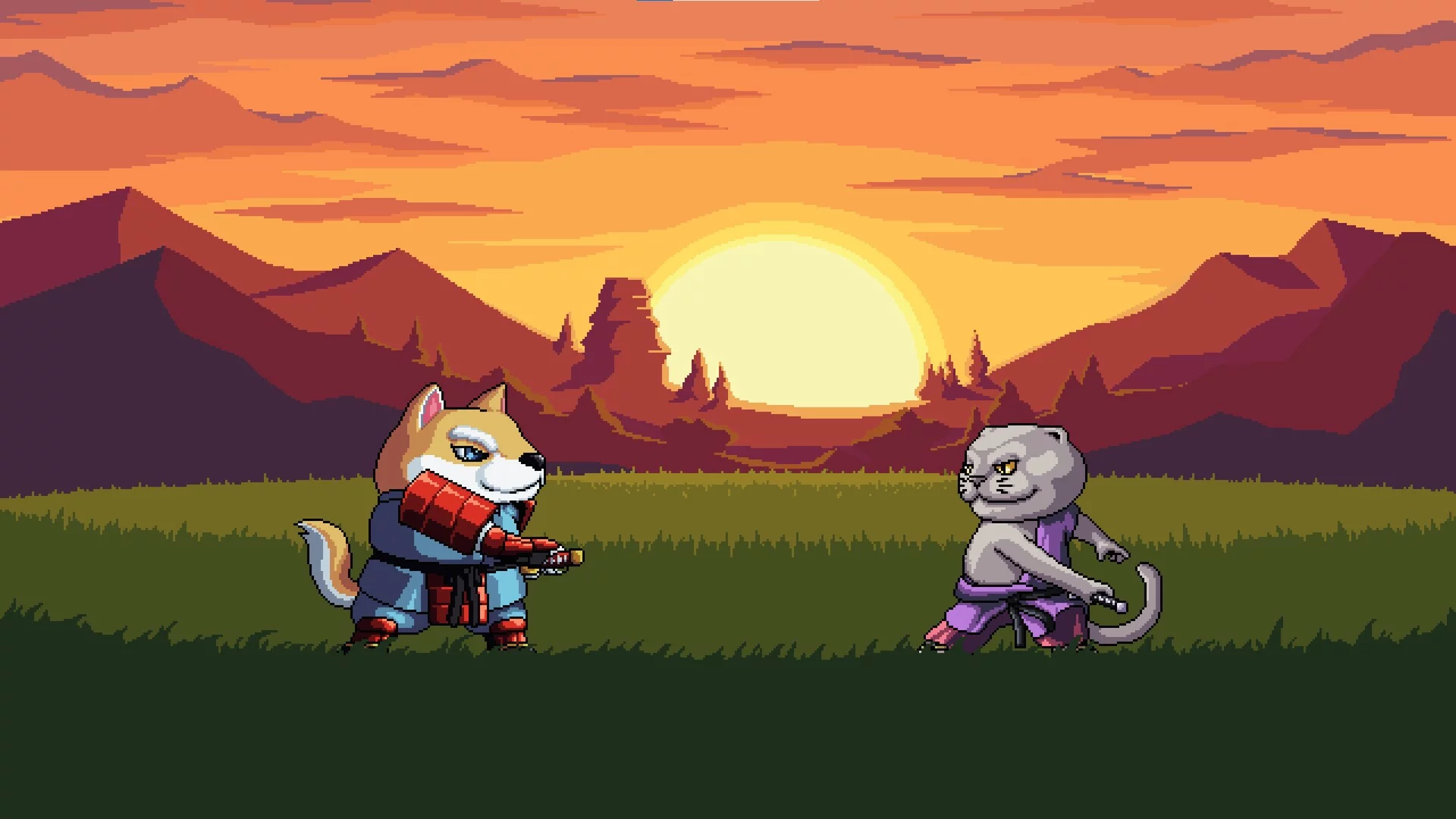 Изображение игры: Samurai Shiba