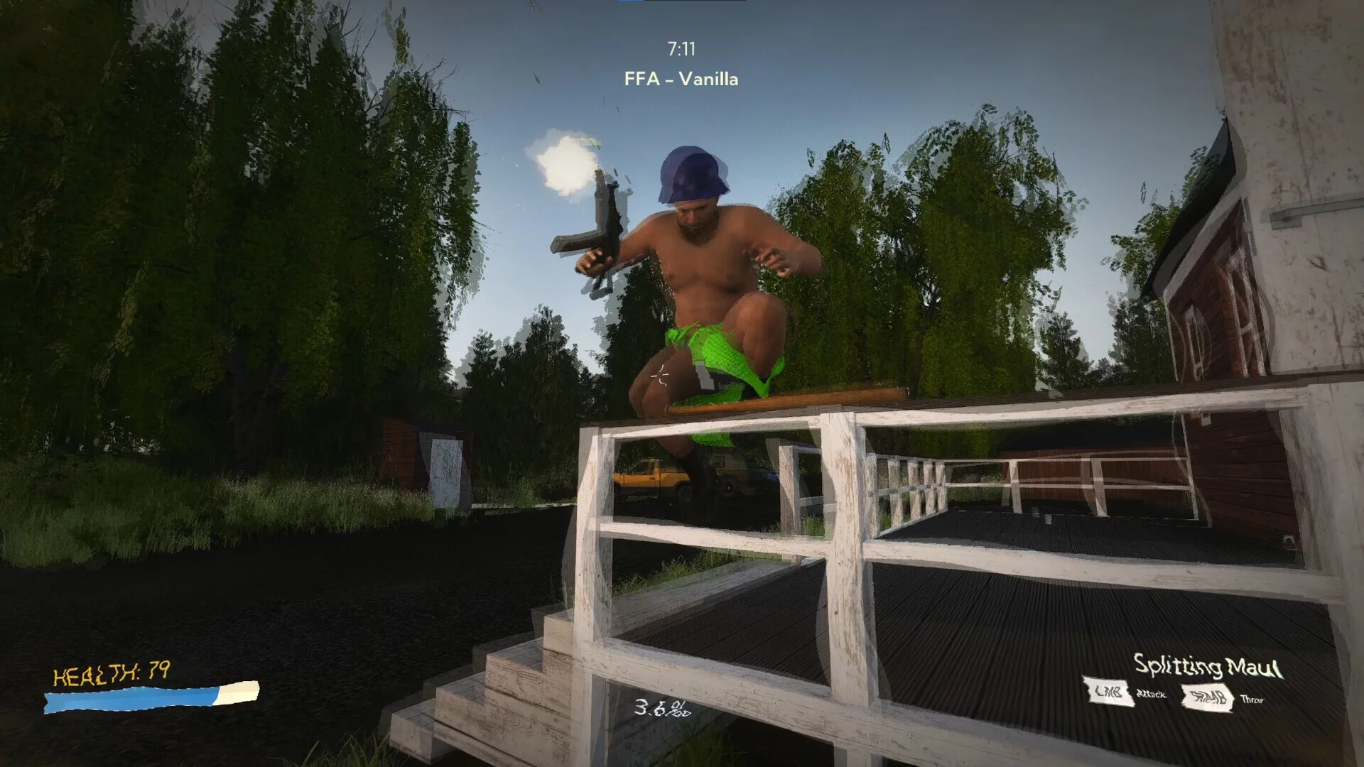 Изображение игры: Finnish Cabin Mayhem - Mökkimähinä