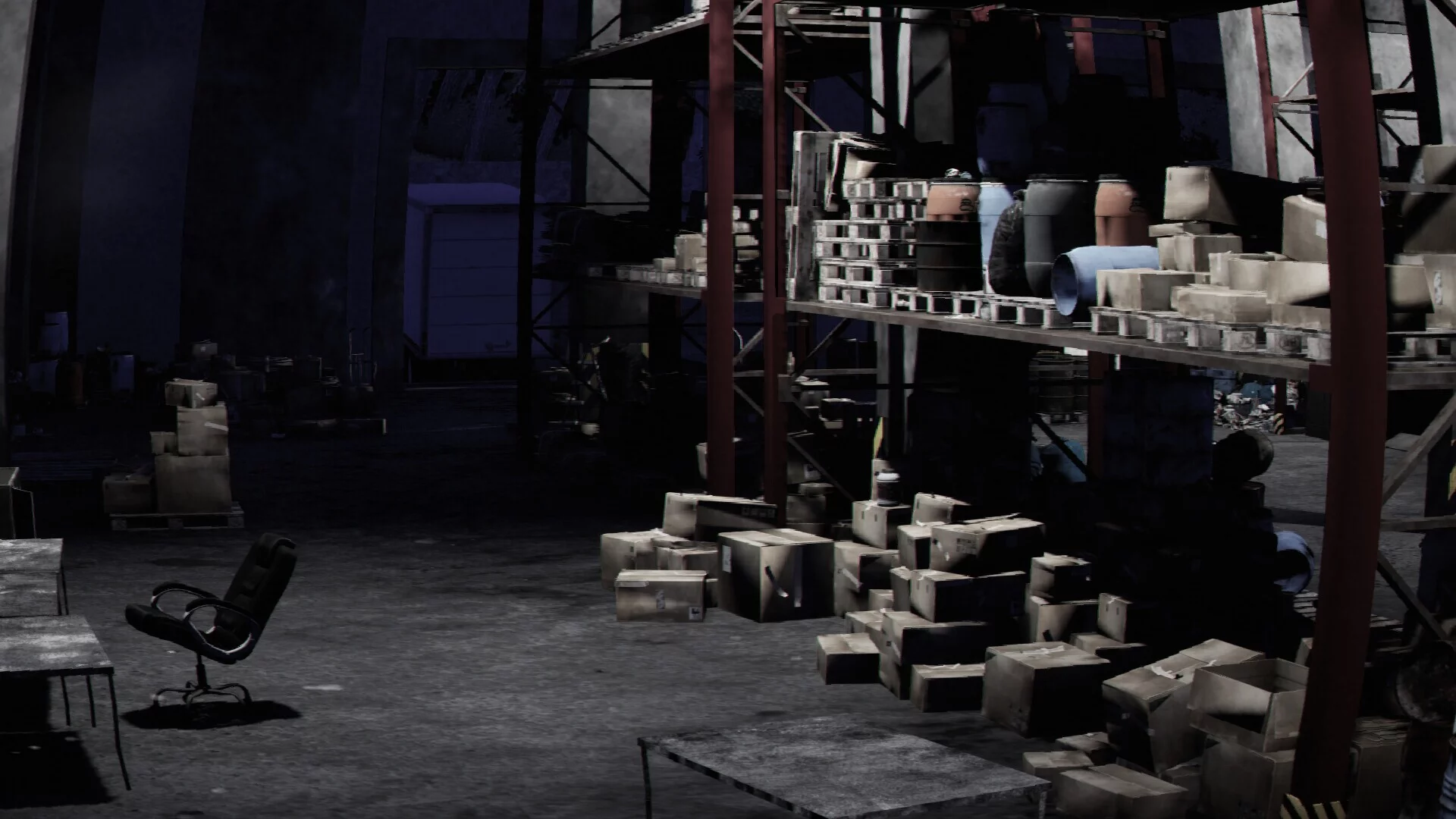 Изображение игры: Night shift: Warehouse