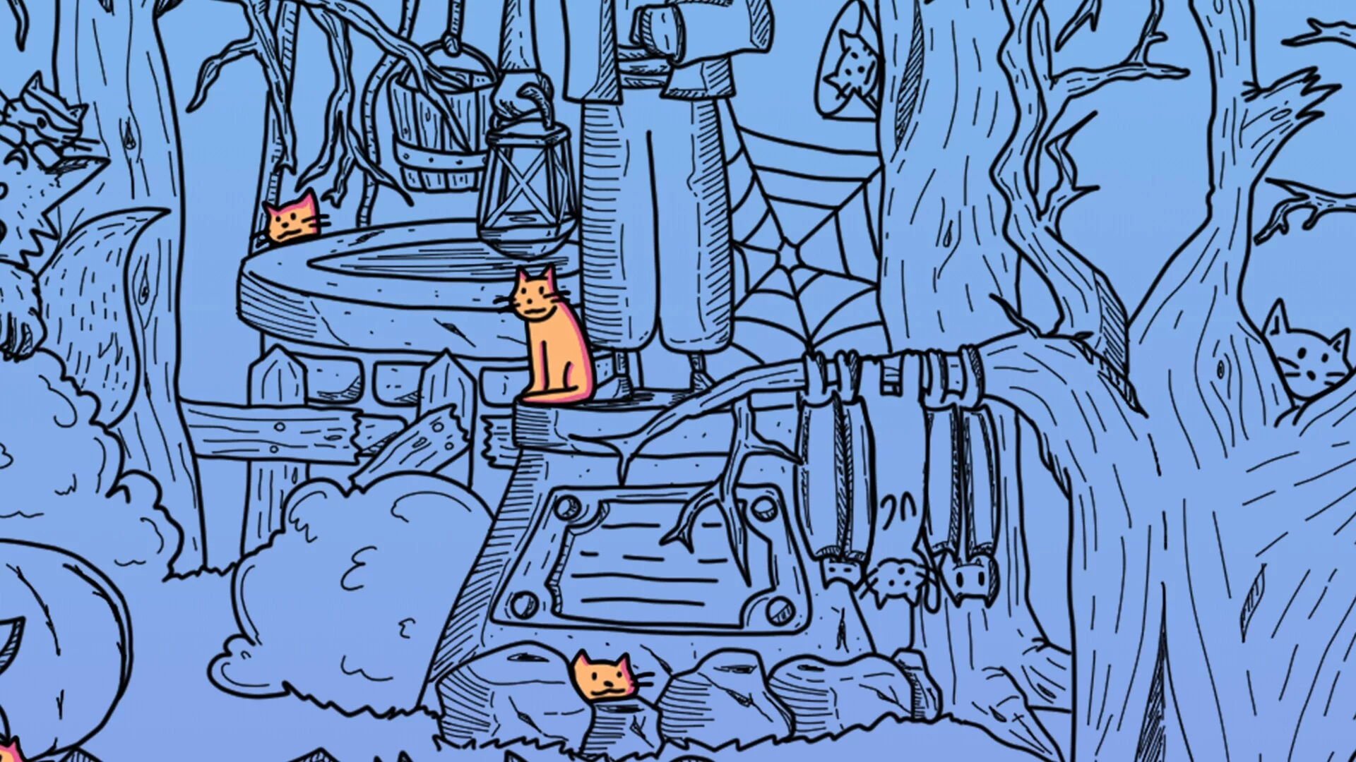 Изображение игры: Hidden Cats - Spooky