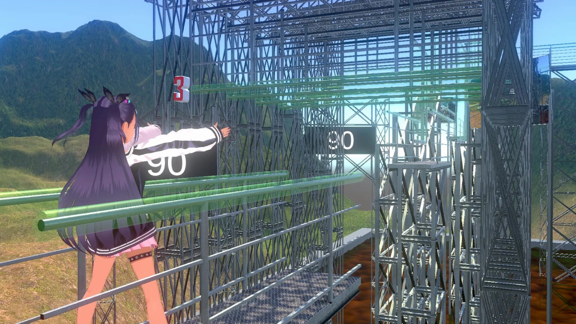Изображение игры: Muscle Ninja VR