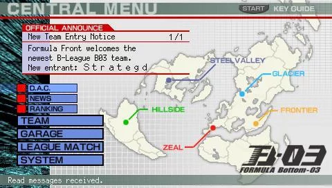 Изображение игры: Armored Core: Formula Front - Extreme Battle