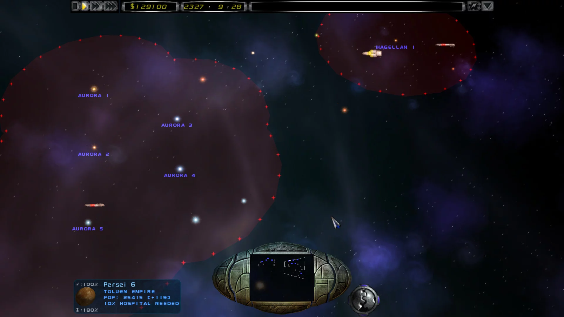 Изображение игры: Imperium Galactica II