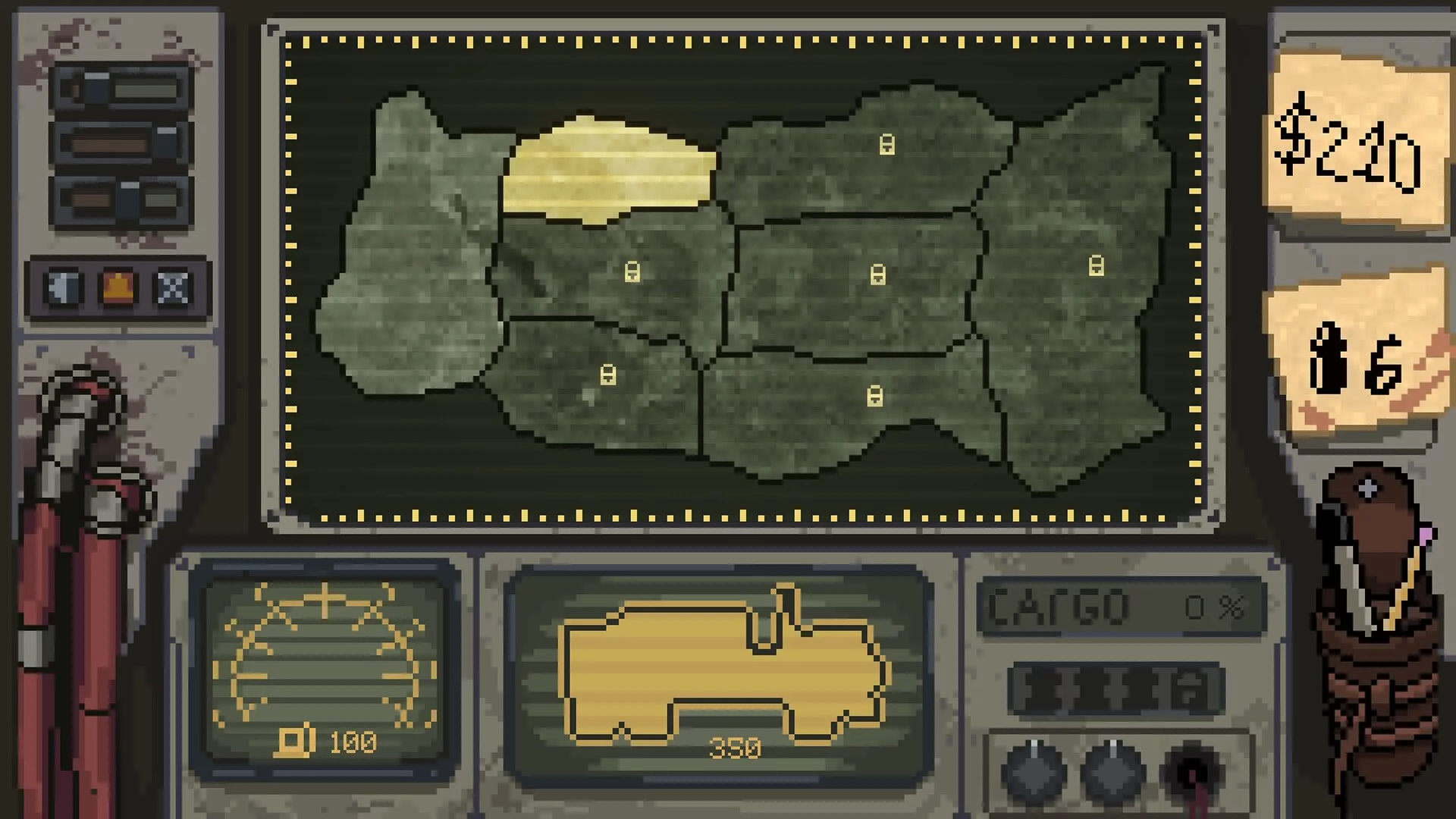 Изображение игры: Dust Courier