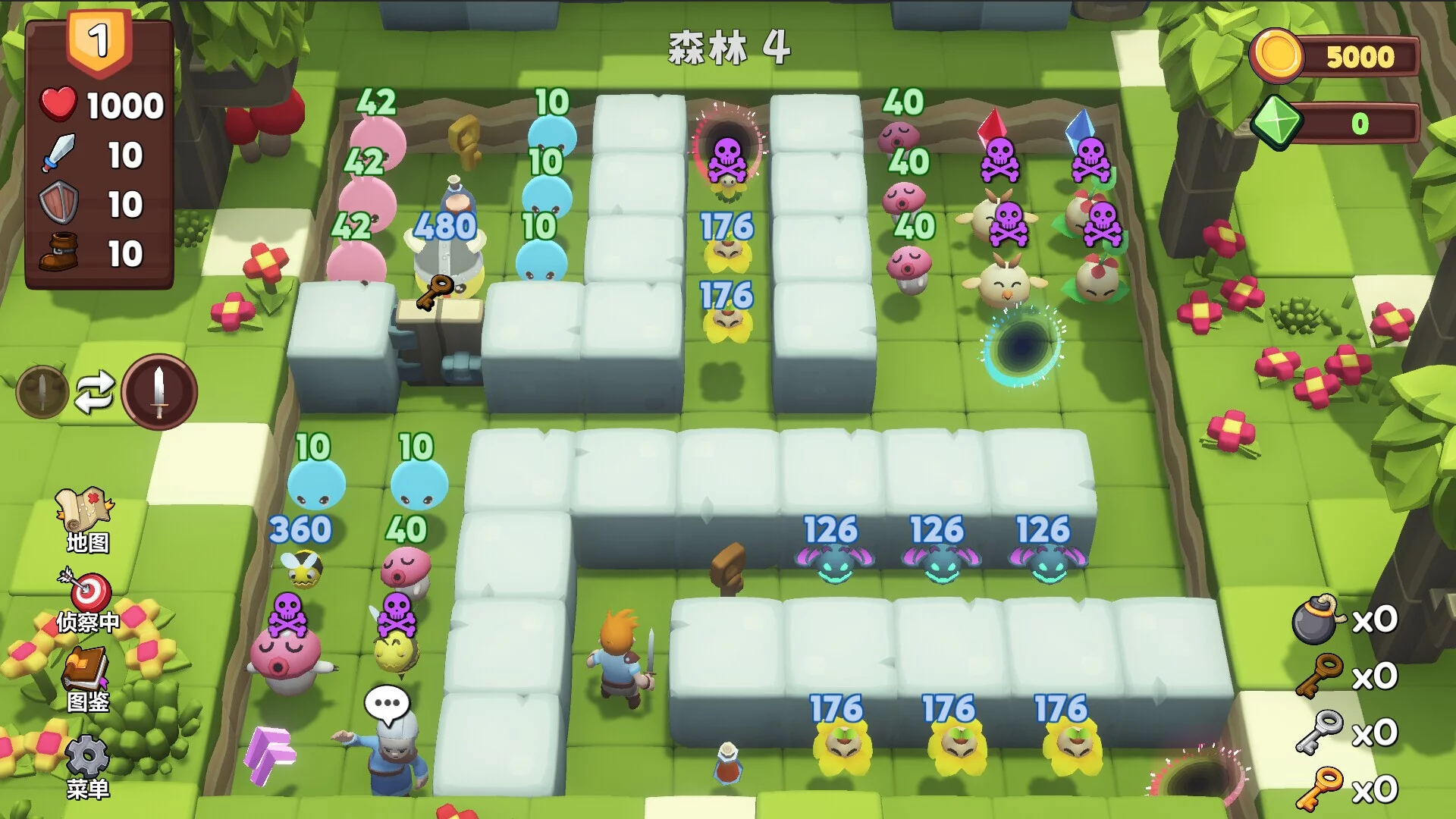 Изображение игры: Dimensional Warrior