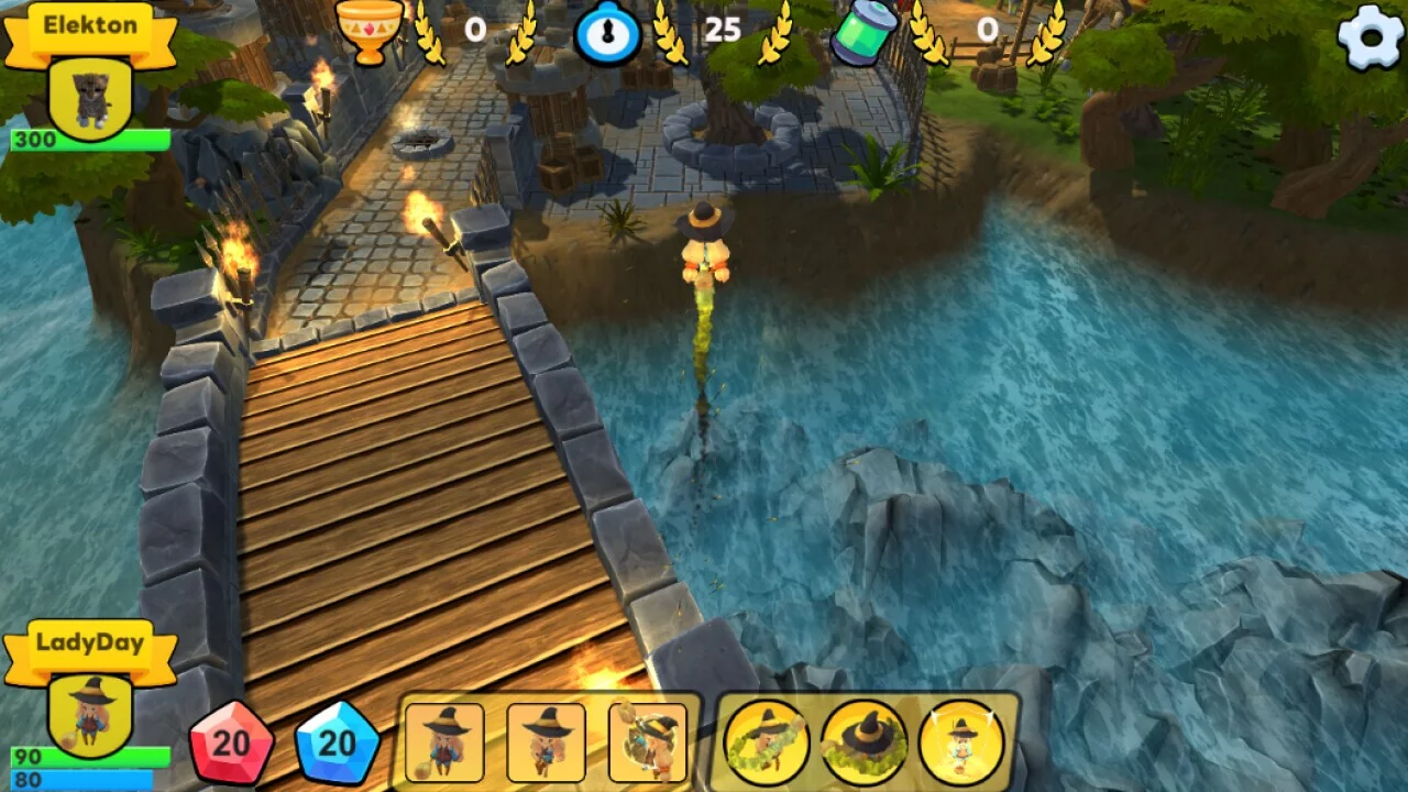 Изображение игры: Little Witches vs Monsters