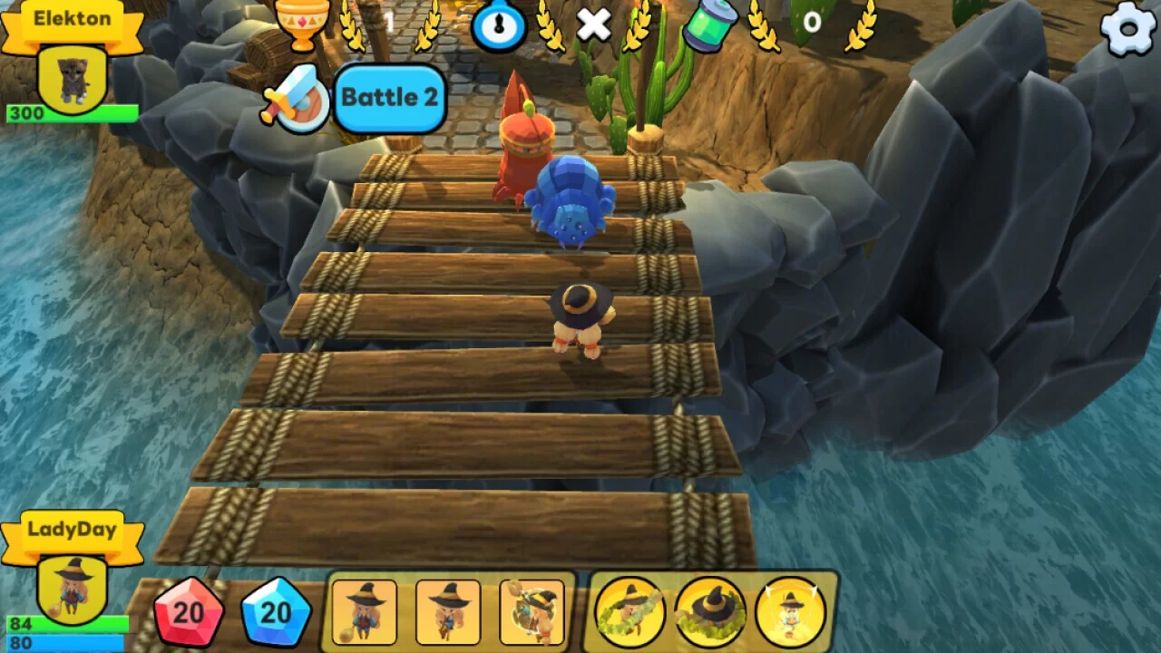 Изображение игры: Little Witches vs Monsters