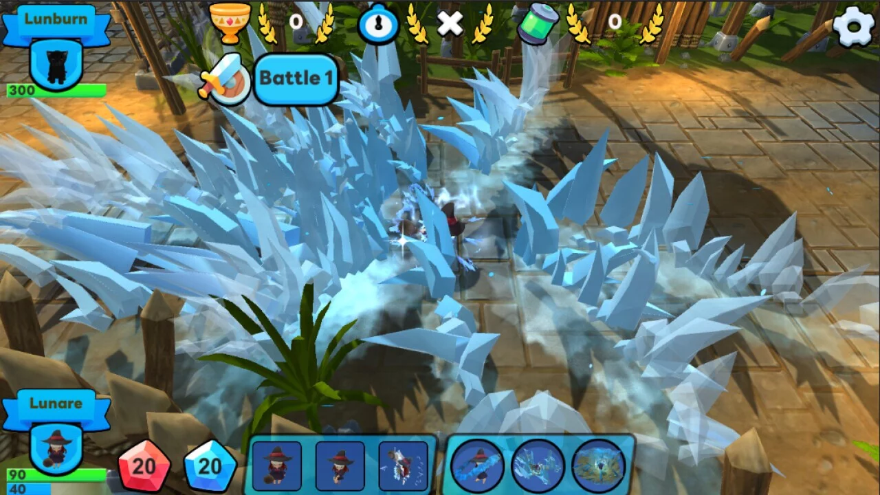Изображение игры: Little Witches vs Monsters