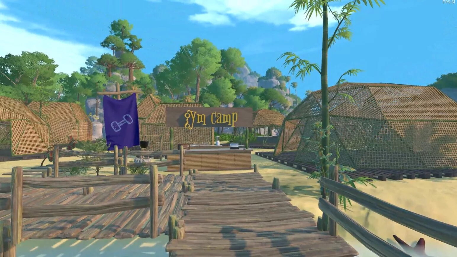 Изображение игры: Gym Camp Simulator