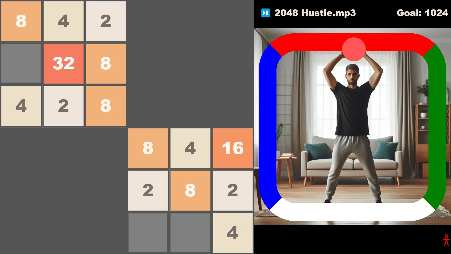 Изображение игры: Active 2048 Body Control