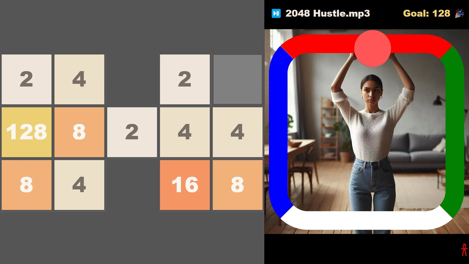 Изображение игры: Active 2048 Body Control