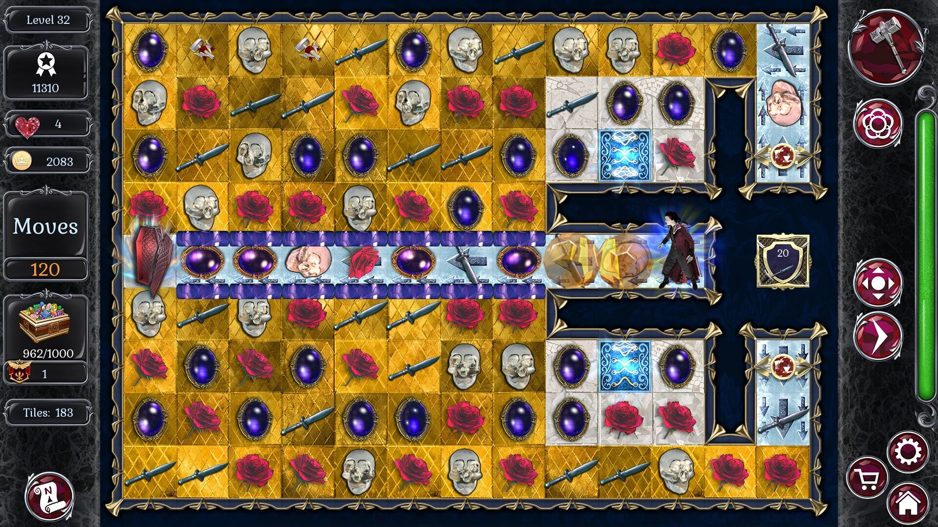 Изображение игры: Jewel Match Dracula Collector's Edition