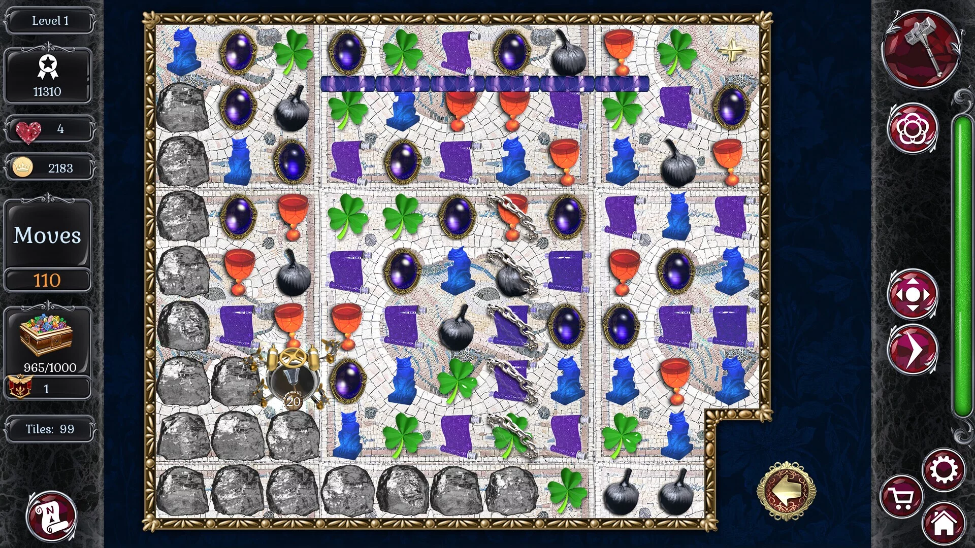 Изображение игры: Jewel Match Dracula Collector's Edition