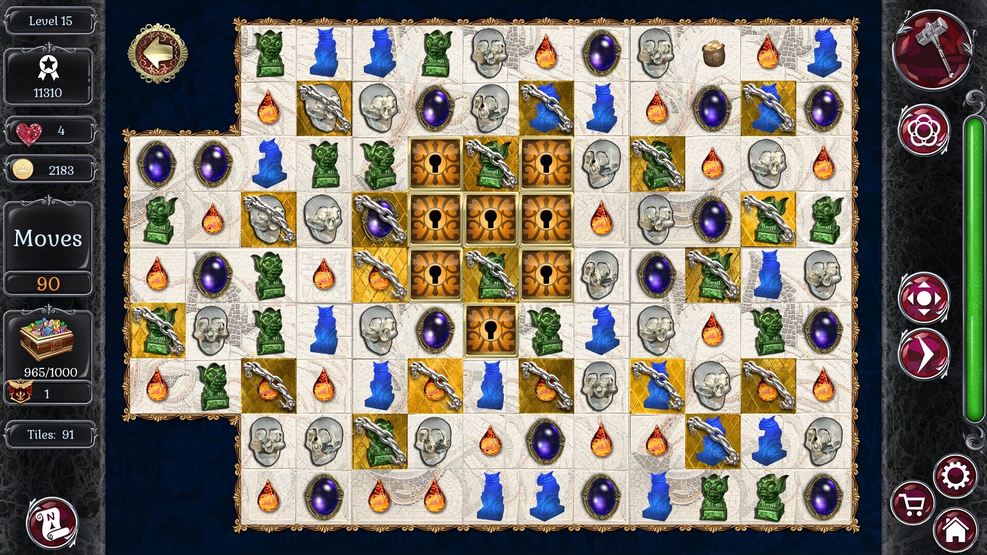 Изображение игры: Jewel Match Dracula Collector's Edition