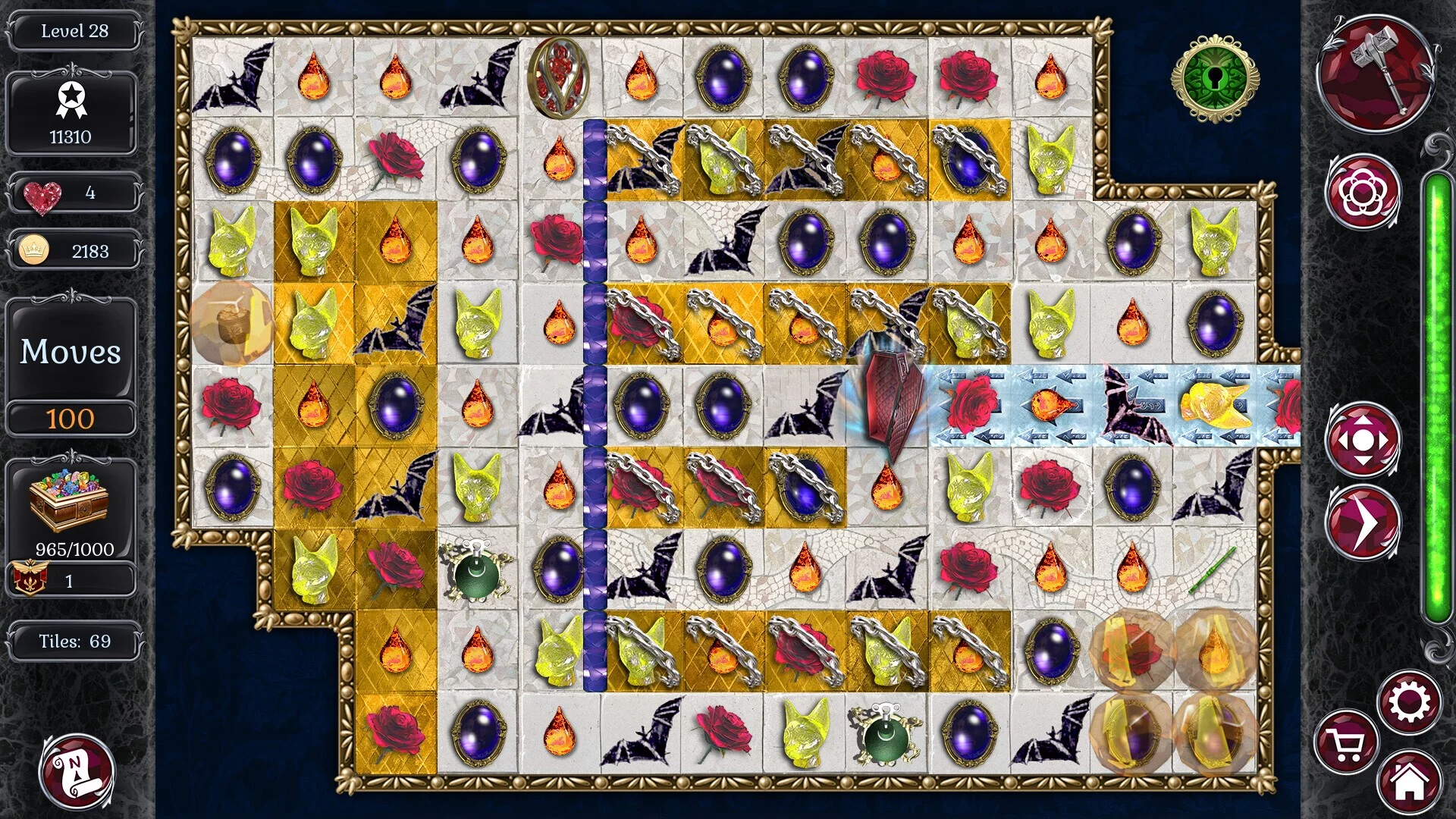 Изображение игры: Jewel Match Dracula Collector's Edition