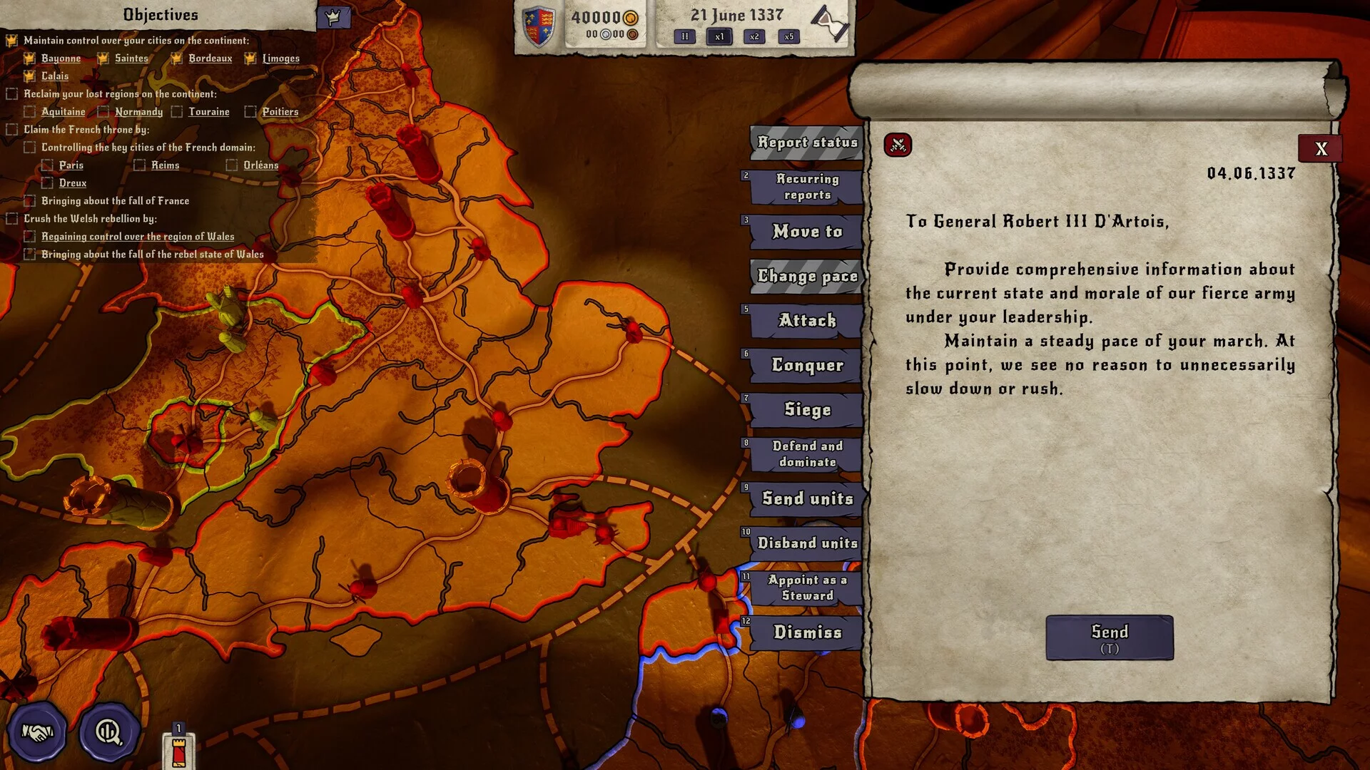 Изображение игры: King's Orders