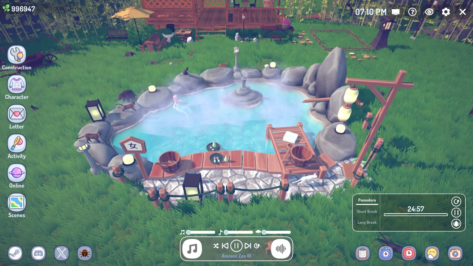 Изображение игры: Hot Springs | 温泉 (Onsen)