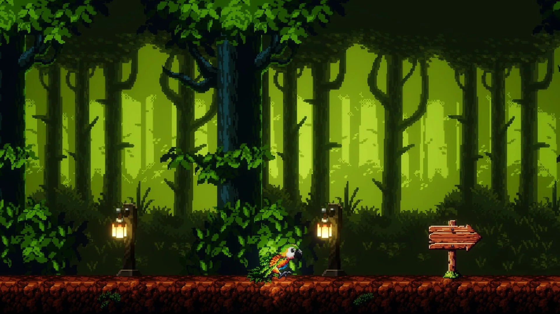 Изображение игры: Birds Adventure