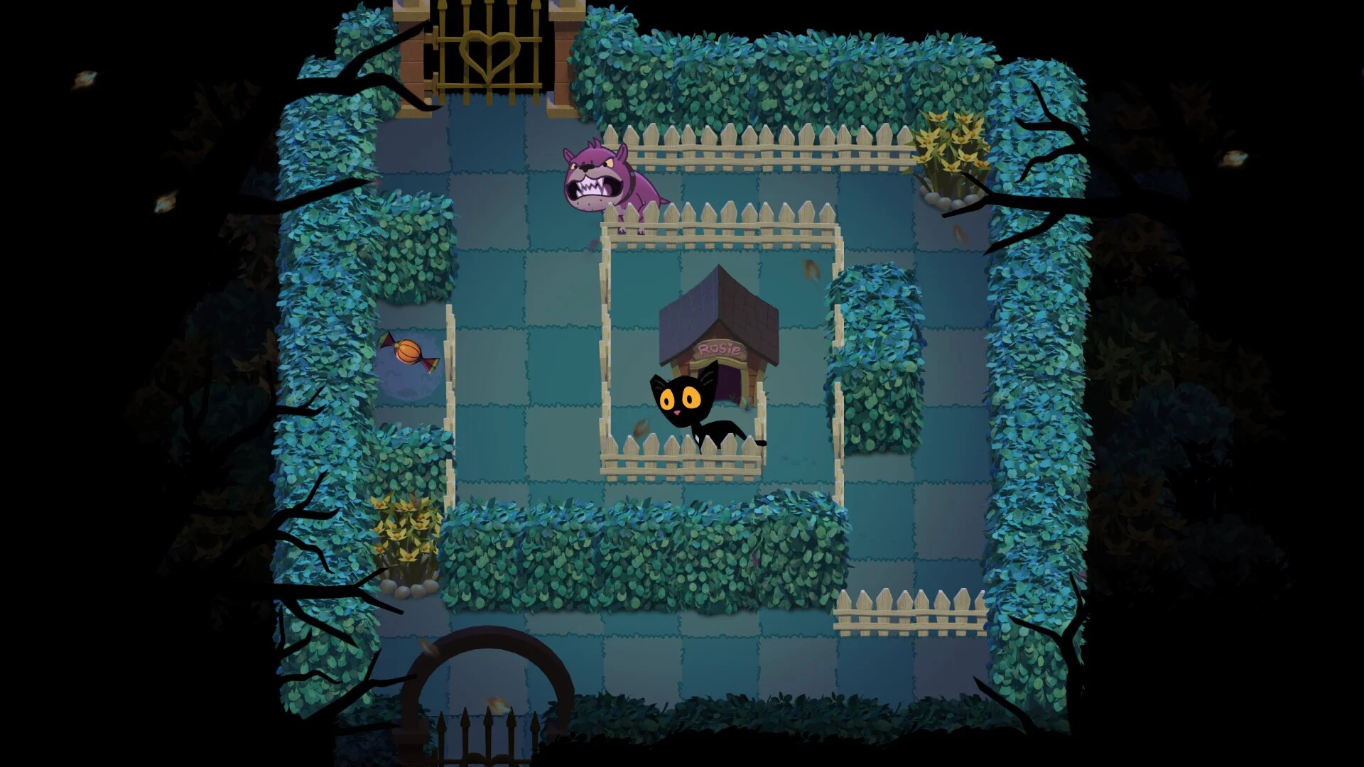 Изображение игры: Halloween Picket Maze