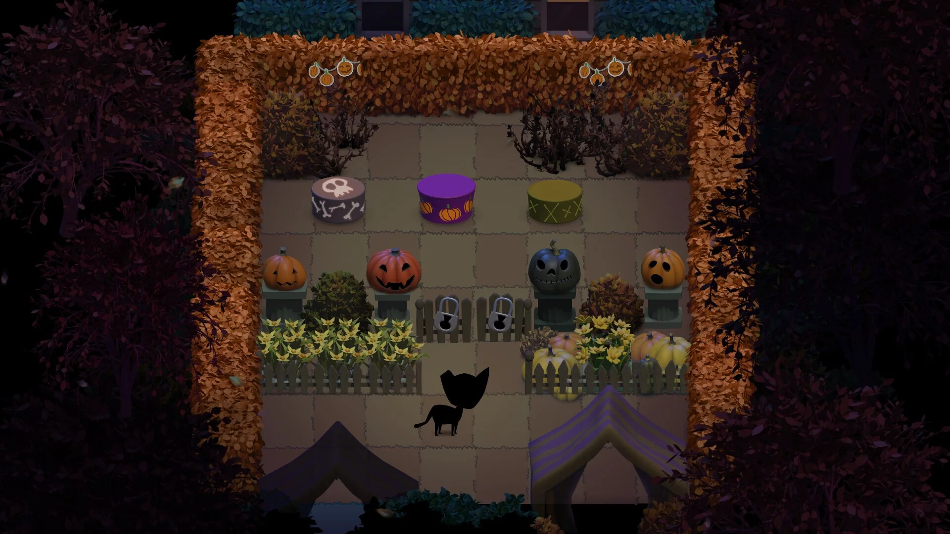 Изображение игры: Halloween Picket Maze