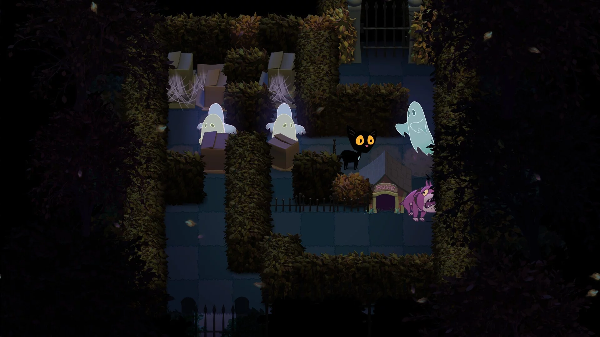 Изображение игры: Halloween Picket Maze