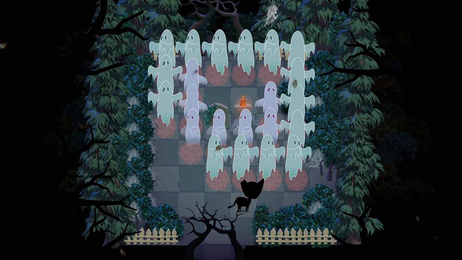 Изображение игры: Halloween Picket Maze