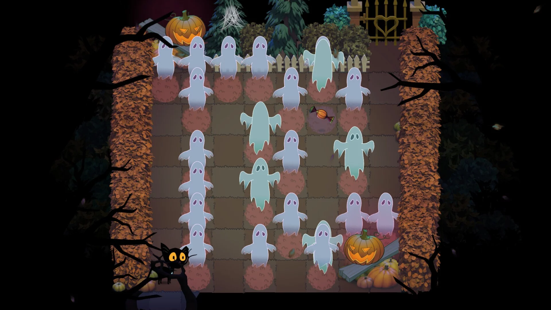 Изображение игры: Halloween Picket Maze