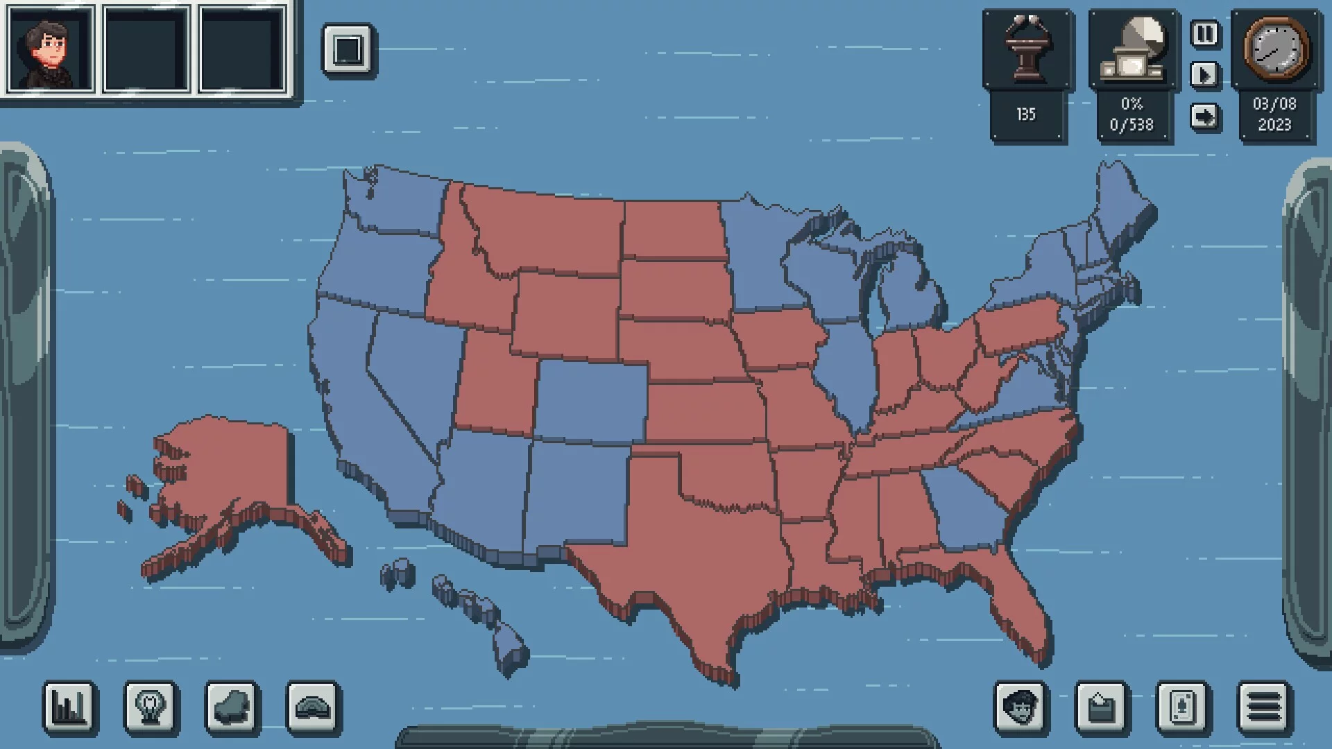 Изображение игры: Vox Populi: USA 2024