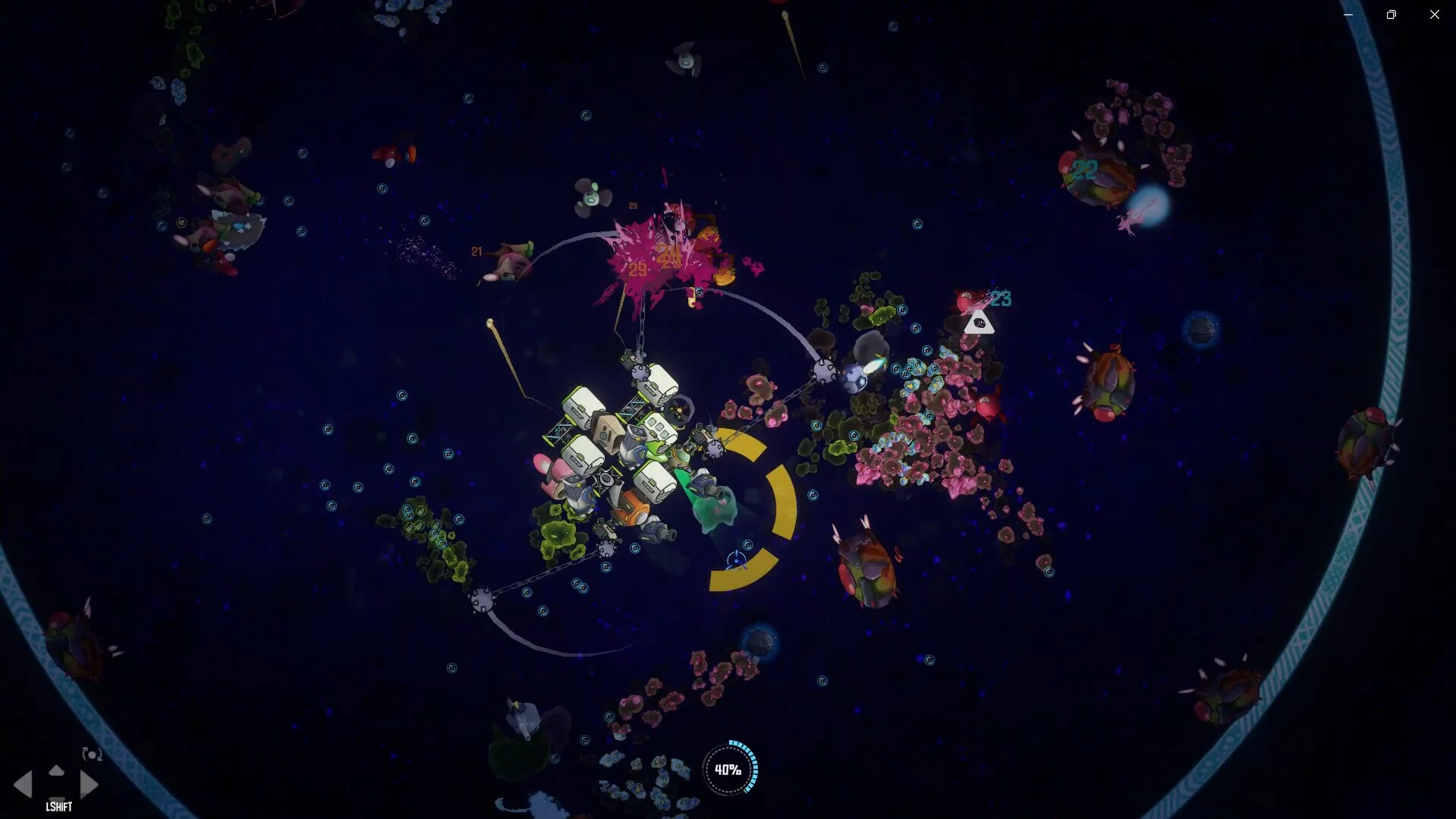 Изображение игры: Starship Scramble