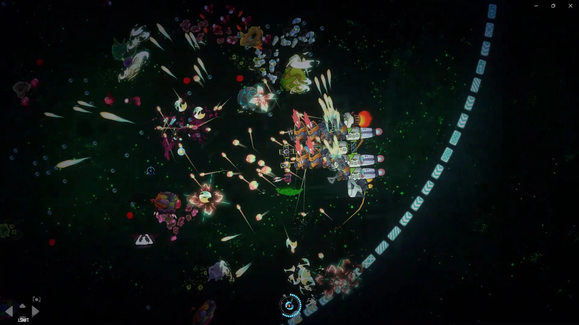 Изображение игры: Starship Scramble