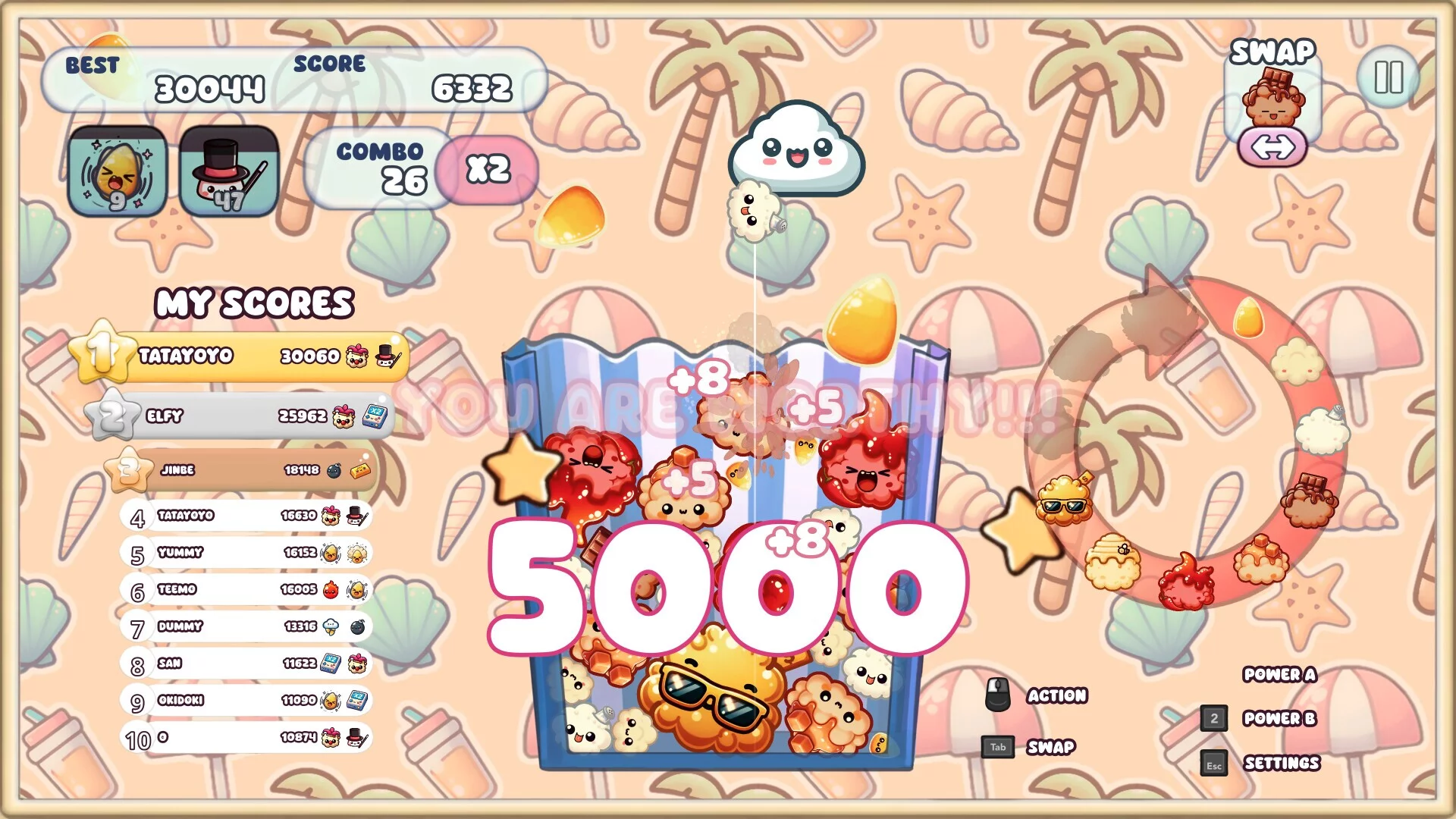 Изображение игры: Popcorn Fever