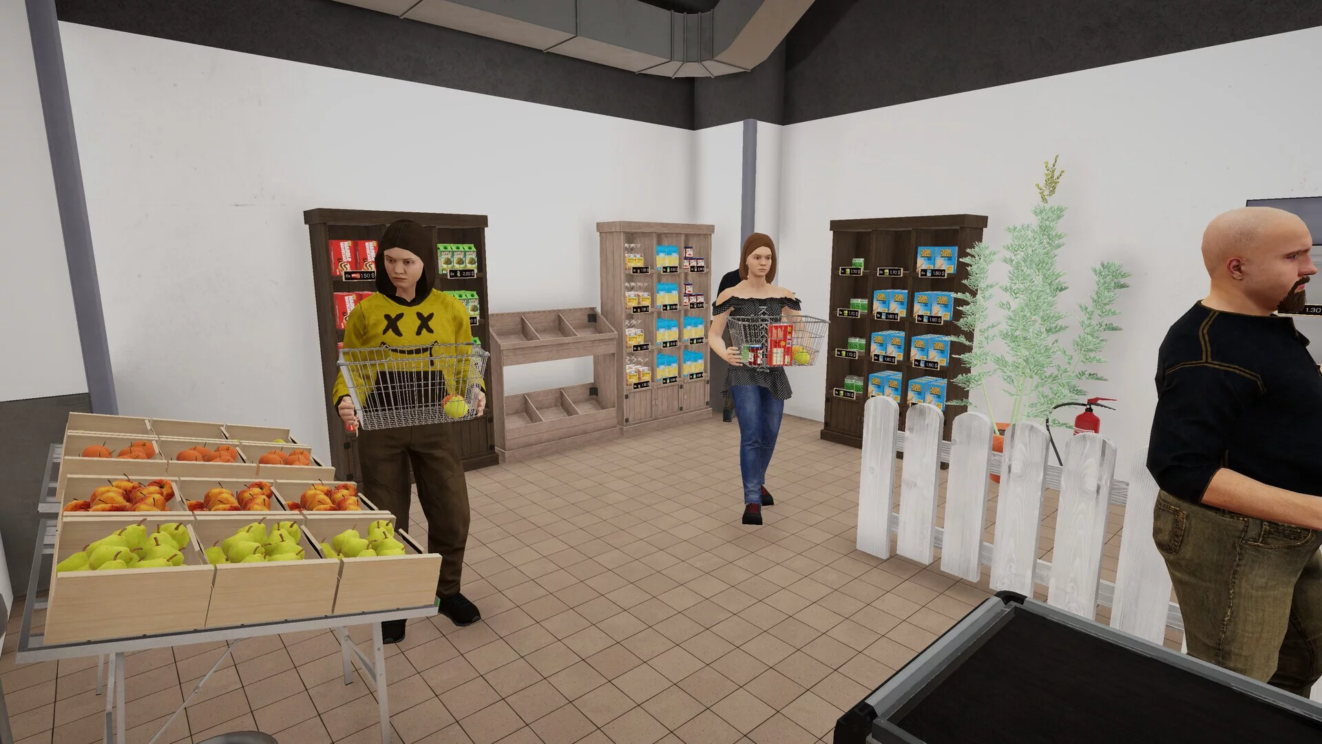 Изображение игры: Shop Simulator: Supermarket