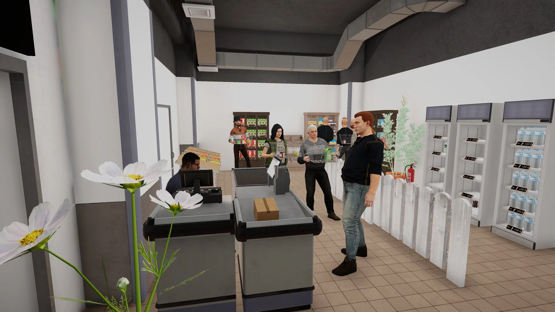 Изображение игры: Shop Simulator: Supermarket