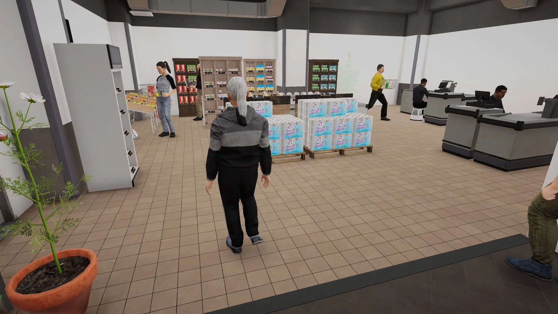 Изображение игры: Shop Simulator: Supermarket