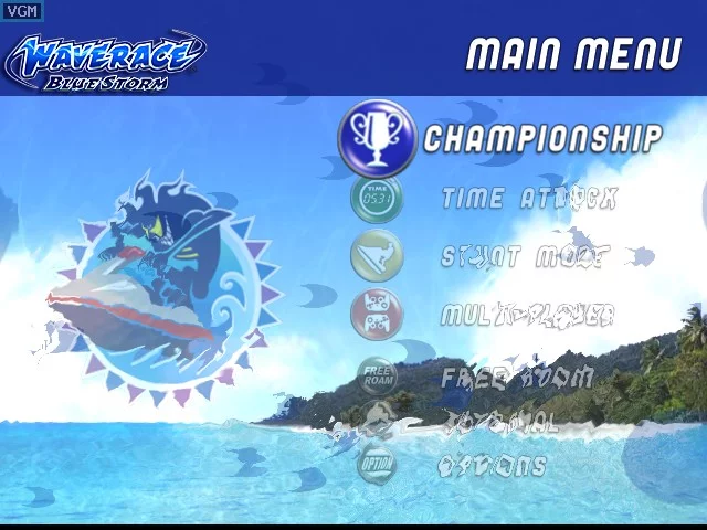 Изображение игры: Wave Race: Blue Storm