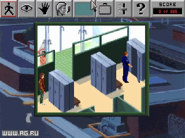 Изображение игры: Police Quest I: In Pursuit of the Death Angel