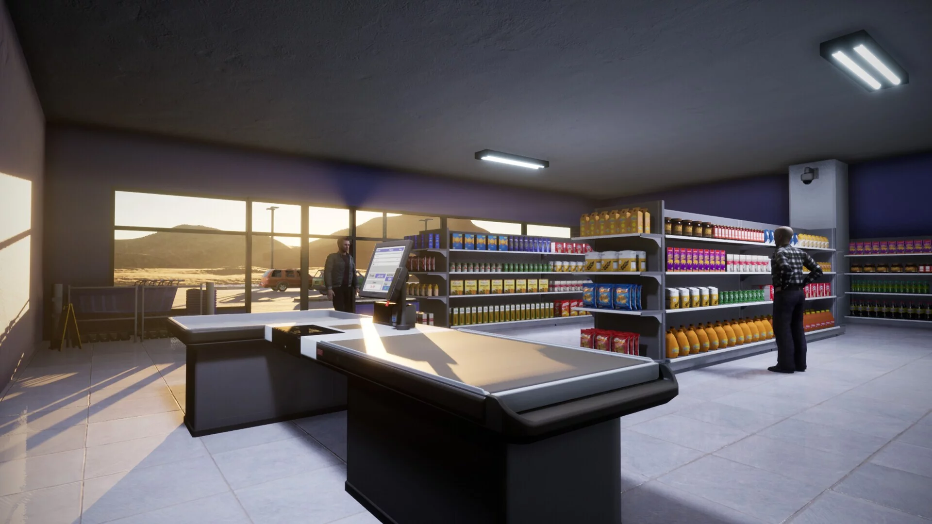 Изображение игры: Grocery Store Simulator: Prologue