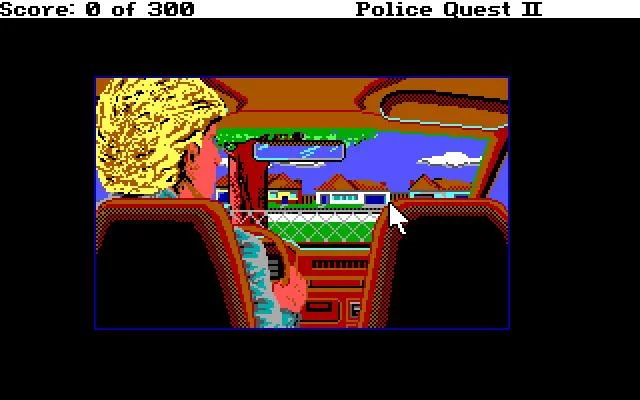 Изображение игры: Police Quest II: The Vengeance