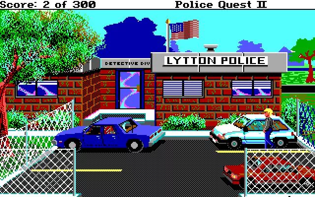 Изображение игры: Police Quest II: The Vengeance