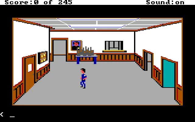 Изображение игры: Police Quest: In Pursuit of the Death Angel