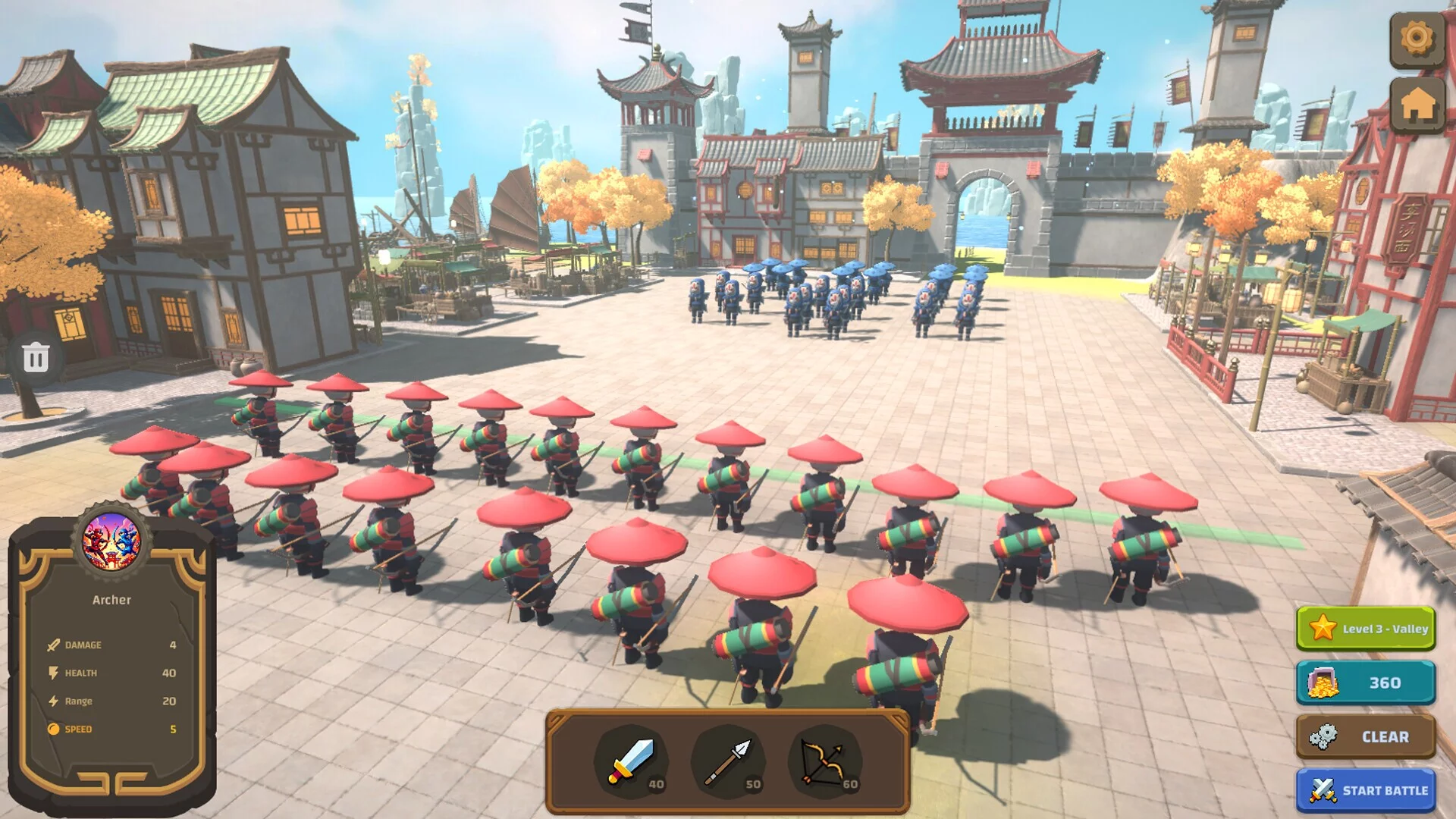 Изображение игры: Ninja Wars: Battle Simulator