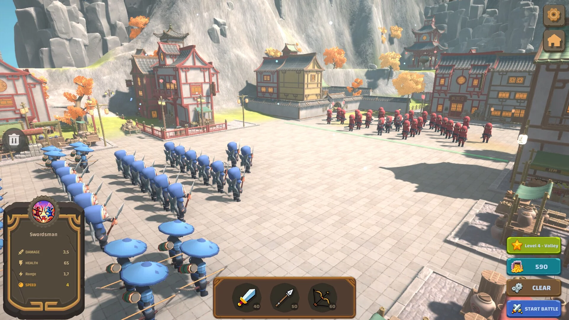 Изображение игры: Ninja Wars: Battle Simulator