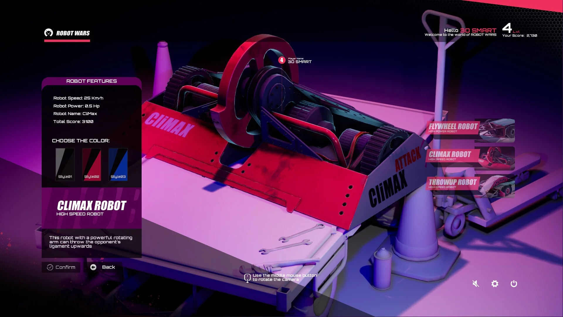 Изображение игры: Robot Wars