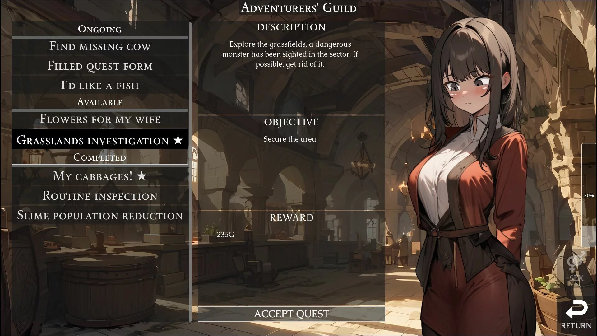Изображение игры: Slave Harem