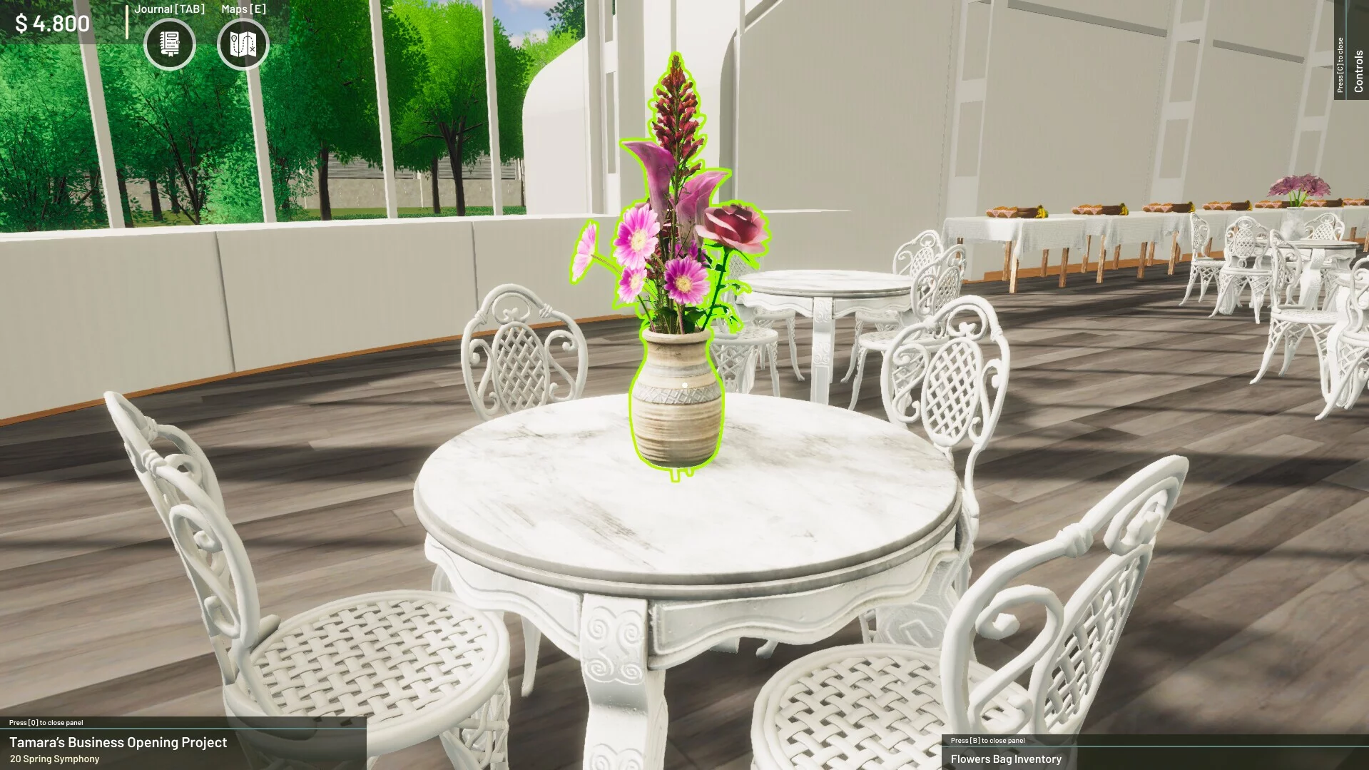 Изображение игры: Florist Business Simulator